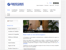 Tablet Screenshot of faroseguros.pt